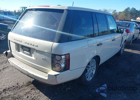 2010 Land Rover Range Rover Hse from USA, damaged, VIN SALME1D46AA328226